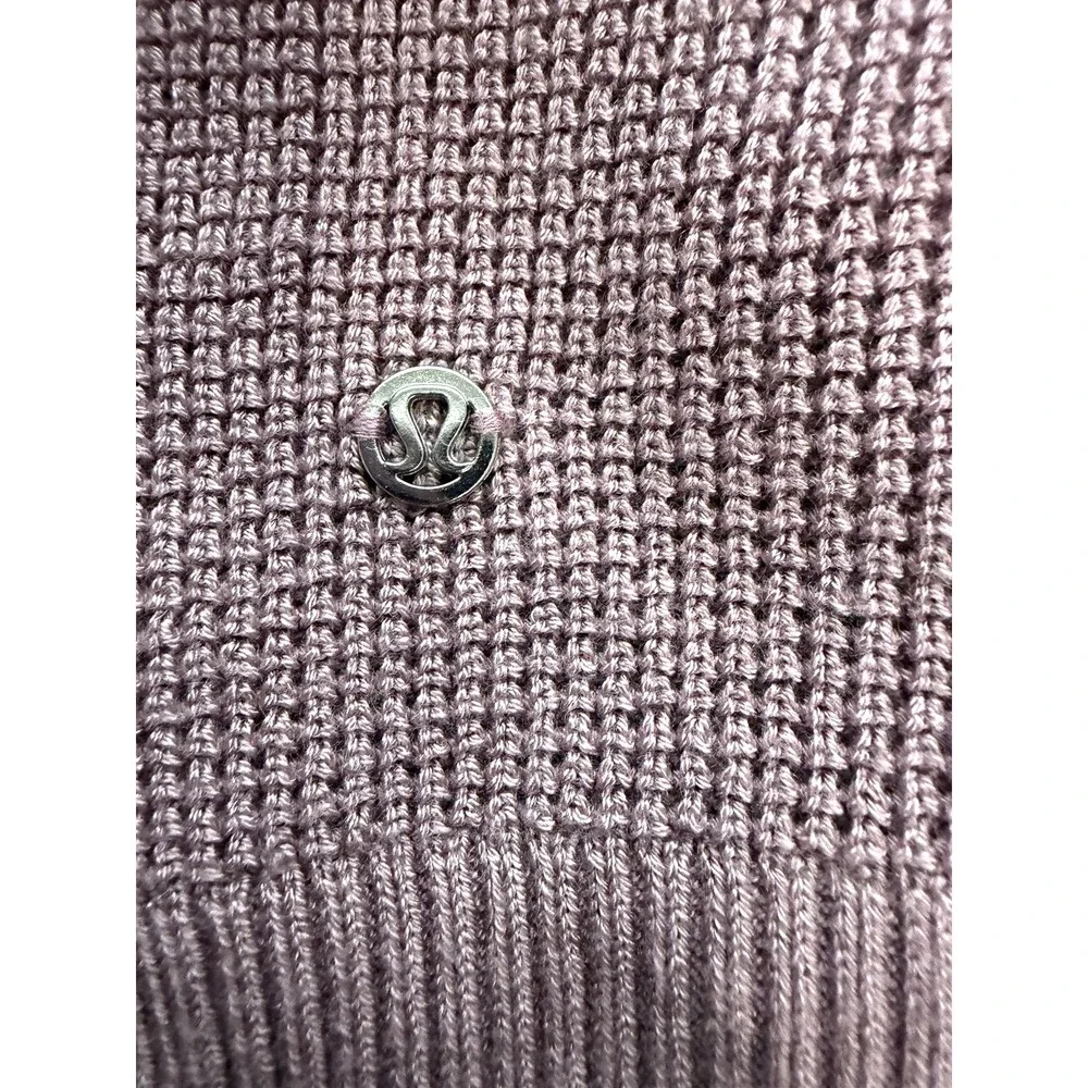 Lululemon Forward Flow Cape‎ Womens  Vintage Mauve One Size Lagenlook Sweater